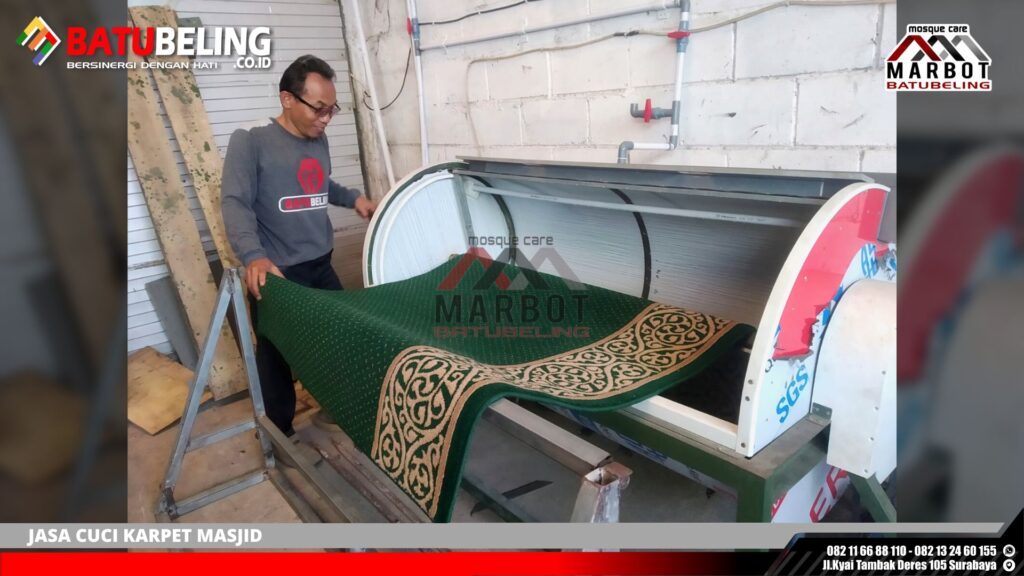 jasa cuci karpet masjid bojonegoro